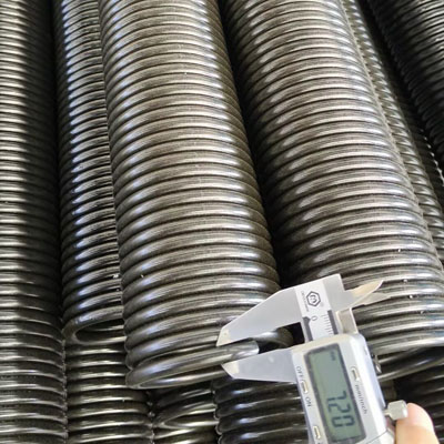Types of surface finishing options available for torsion springs